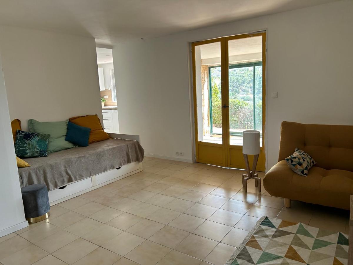 Grand T2 Bis Avec Terrasse Et Vue Leilighet Portel-des-Corbieres Eksteriør bilde