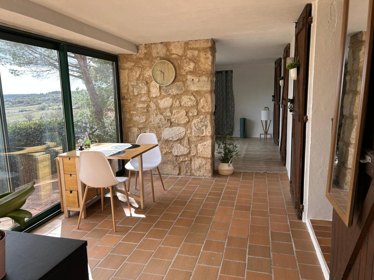 Grand T2 Bis Avec Terrasse Et Vue Leilighet Portel-des-Corbieres Eksteriør bilde